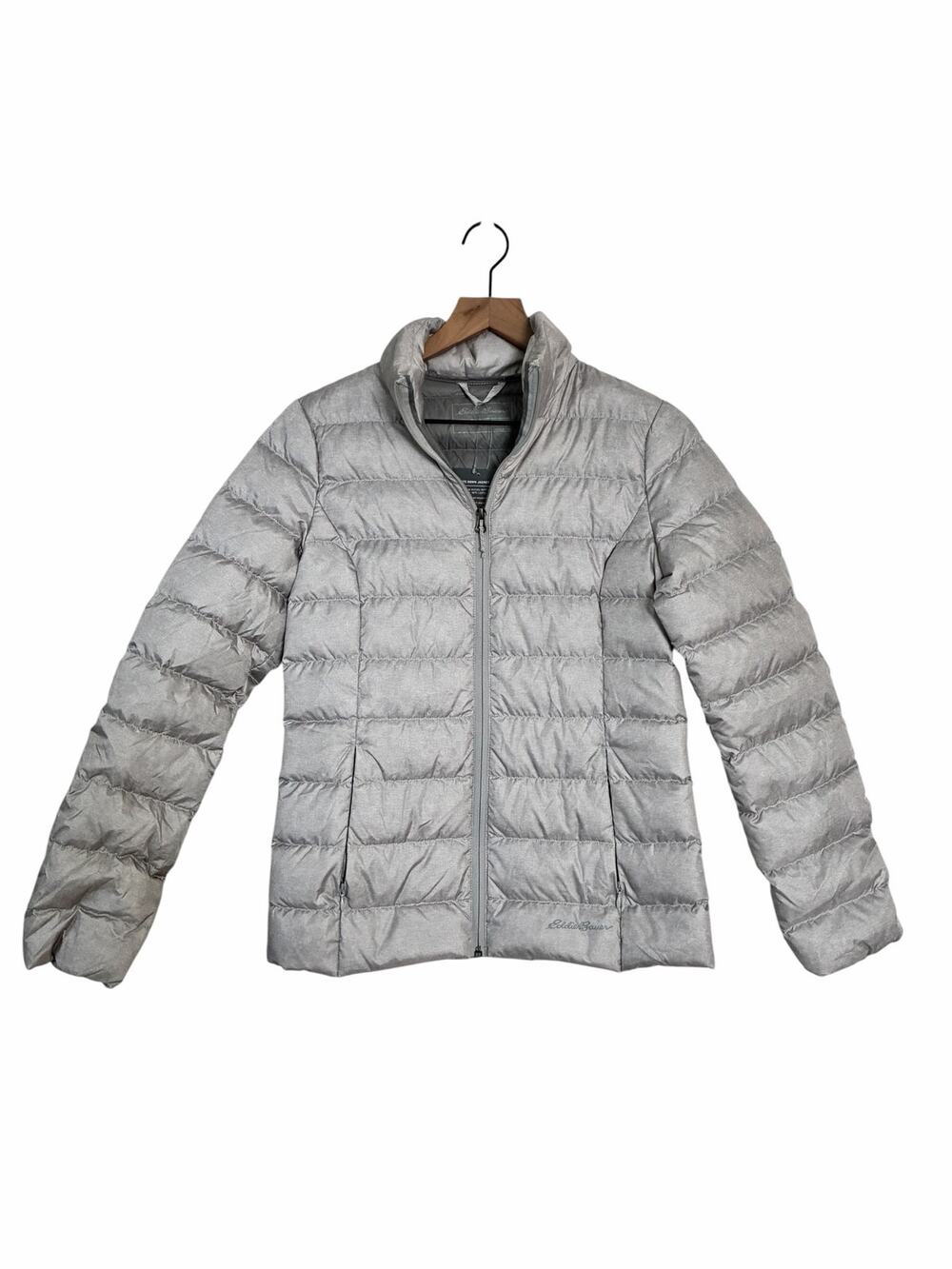 Eddie Bauer Womens Gray Cirruslite 650 Down Insulated Jacket Size XS NWT